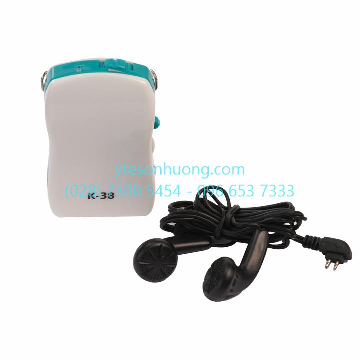 Máy trợ thính 2 tai Axon K38 (nghe điện thoại - hai tai)