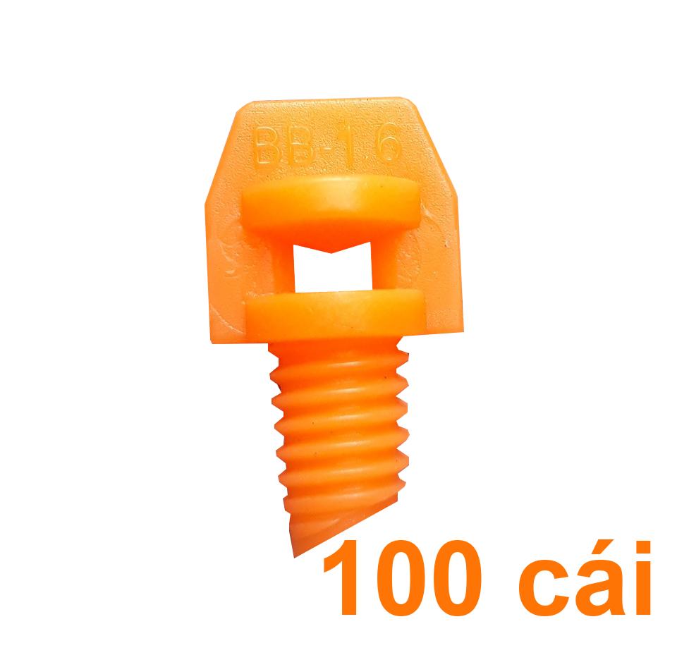 Béc tưới 360 độ, họng phun 1.6 ly (Màu cam)