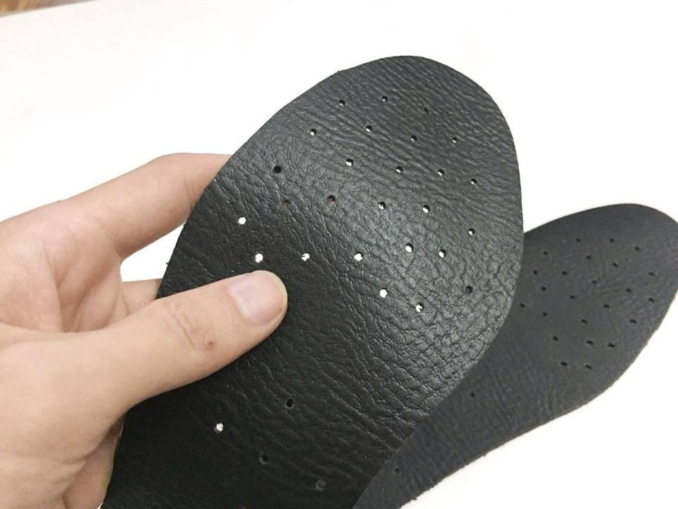 Lót giày da khử mùi thông thoáng