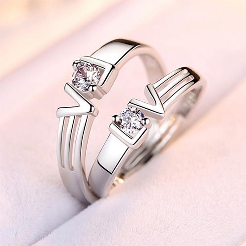 Freeship nhẫn cặp love bhn27