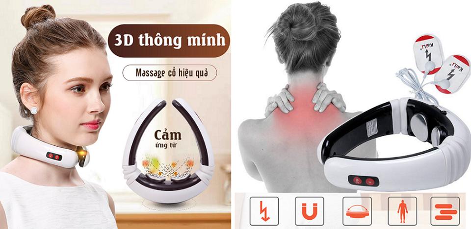 MÁY MASSAGE CỔ XUNG ĐIỆN TỪ