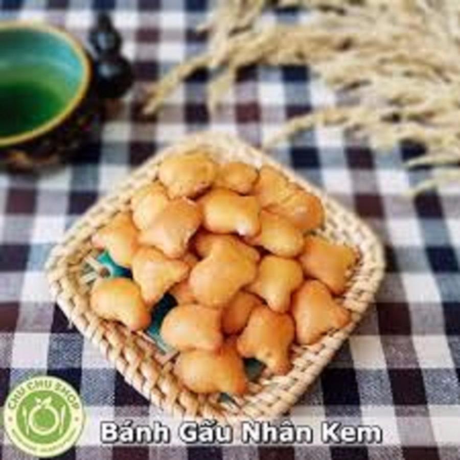 500g bánh gấu nhân kem loại ngon