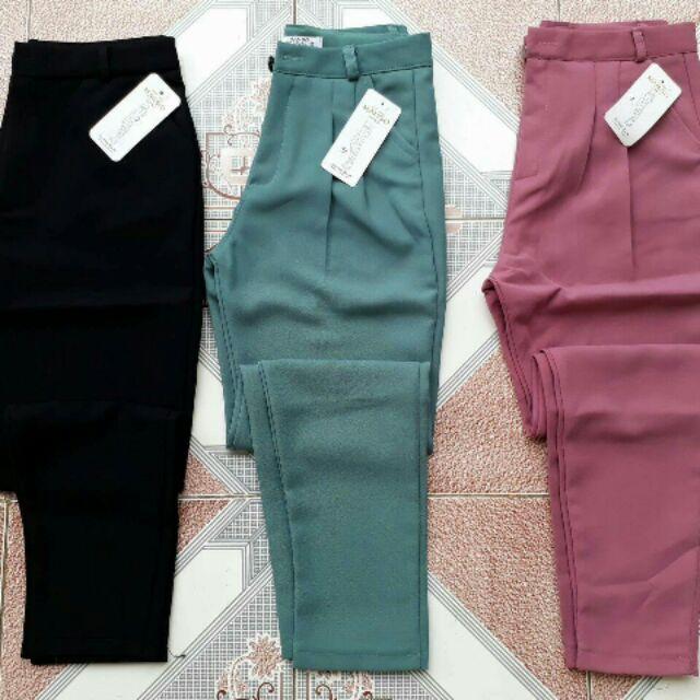 Quần Baggy Gấu Lệch Xanh