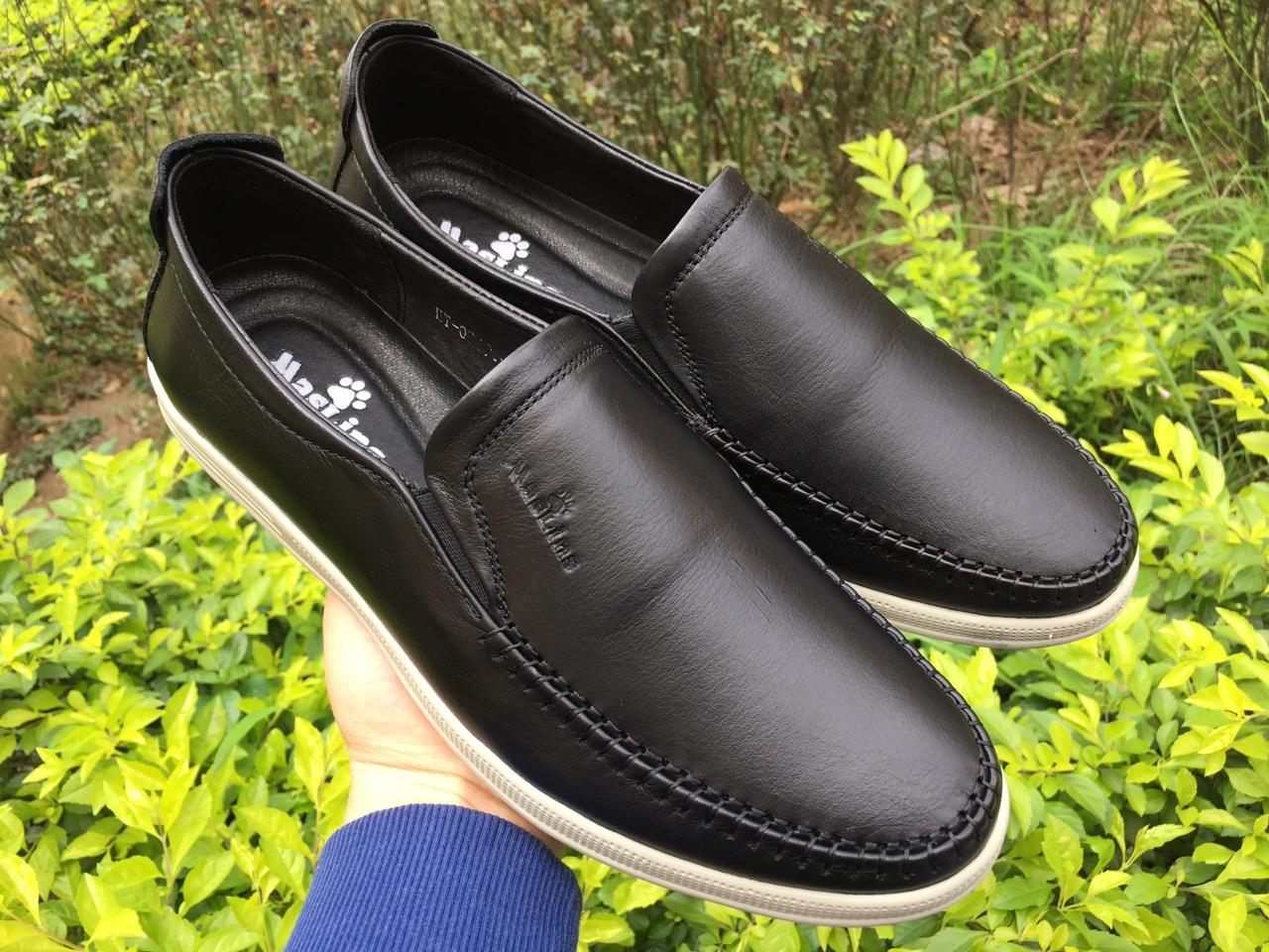 Giầy lười nam da bò 100%