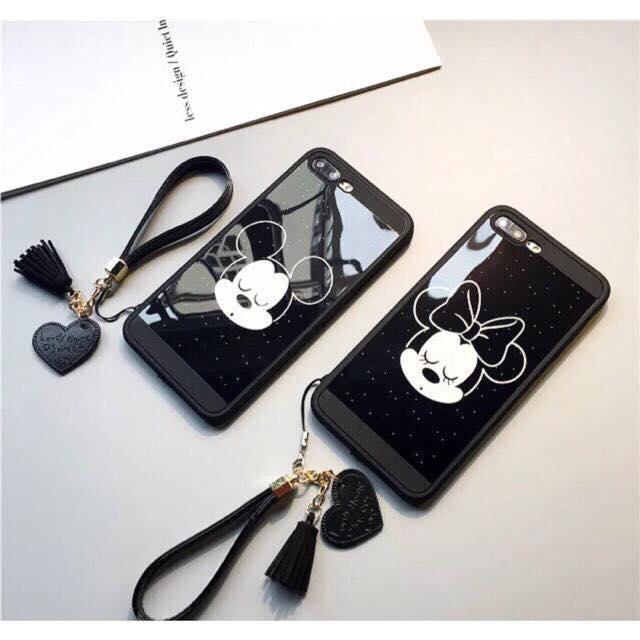 ỐP ĐÔI MIKEY TRÁNG GƯƠNG CHO IPHONE