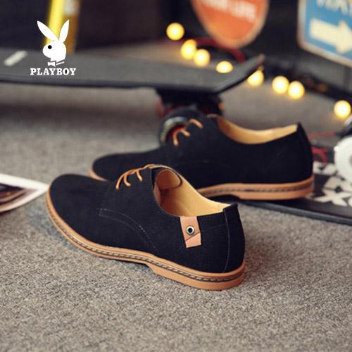 Giầy da lộn nam thời trang P L A Y B O Y