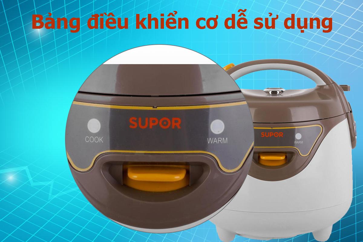 Nồi Cơm Điện Mini Supor CFXB16YB3VN - 0.8L [Gian hàng uy tín]
