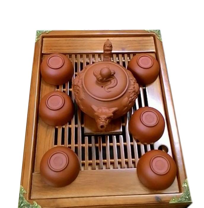 Bộ ấm chén đất nung