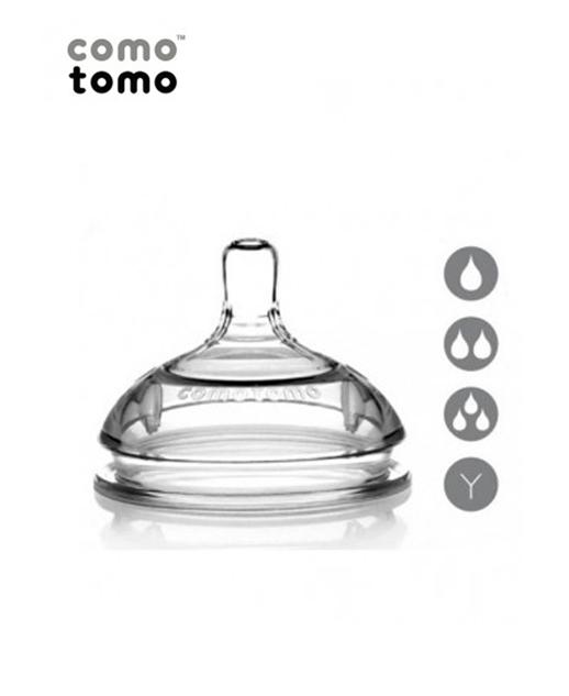 1 núm ty bình sữa COMOTOMO size 3 (>6th)
