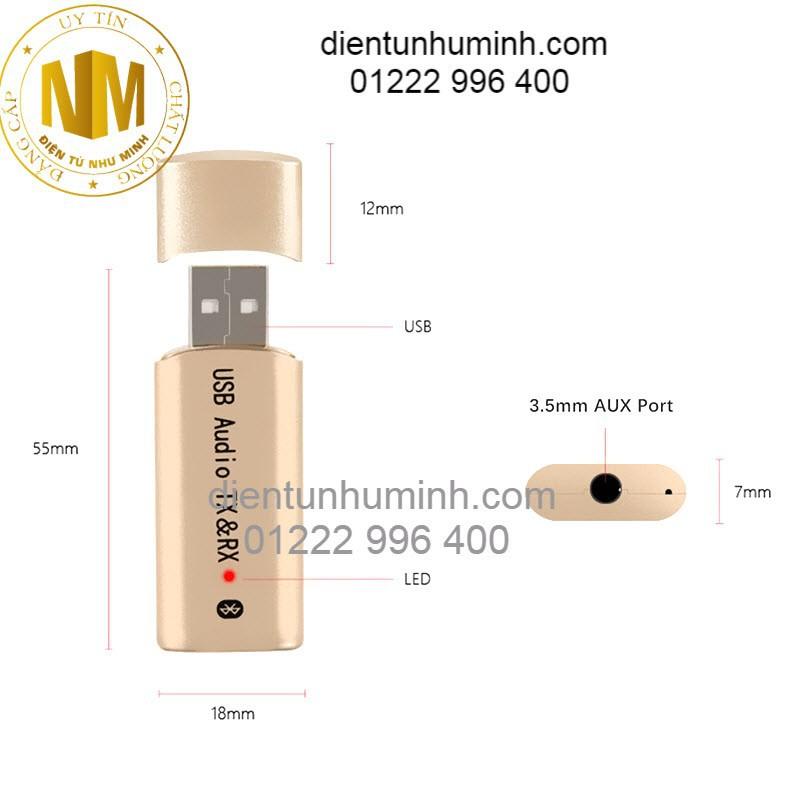 USB Bluetooth 4.2 Phát và nhận Bluetooth YPF-04