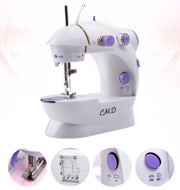 MÁY MAY MINI CMD SM-202A. Máy may gia đình để bàn
