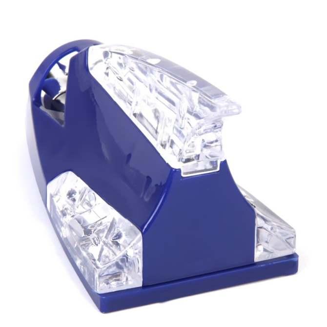Vây cá mập trang trí nóc xe hơi giả ăng-ten (Đèn LED chạy bằng năng lượng gió) (Màu Xanh)