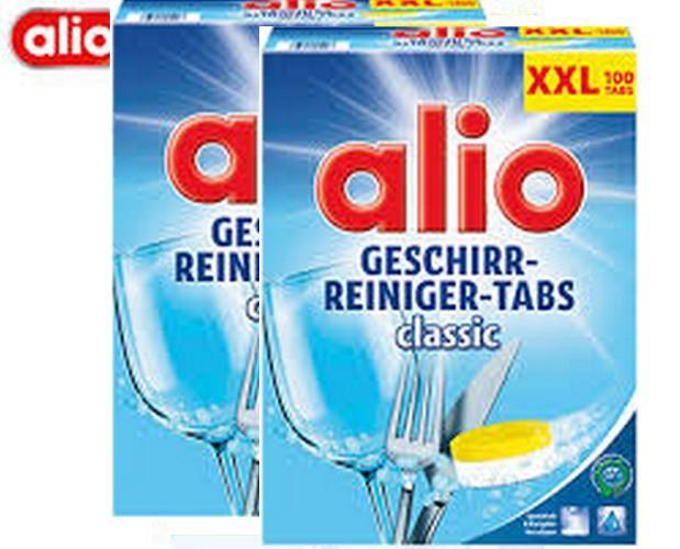 VIÊN RỬA CHÉN BÁT / LY ALIO 100 VIÊN Classic ( BỘT RỬA BÁT FINISH ,MUỐI RỬA BÁT SOMAT,NƯỚC LÀM BÓNG) DÙNG CHO MÁY
