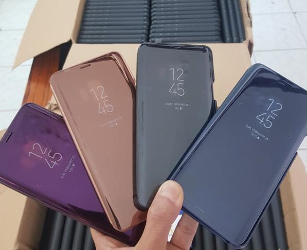 Bao da clear view cover Galaxy S9 Plus