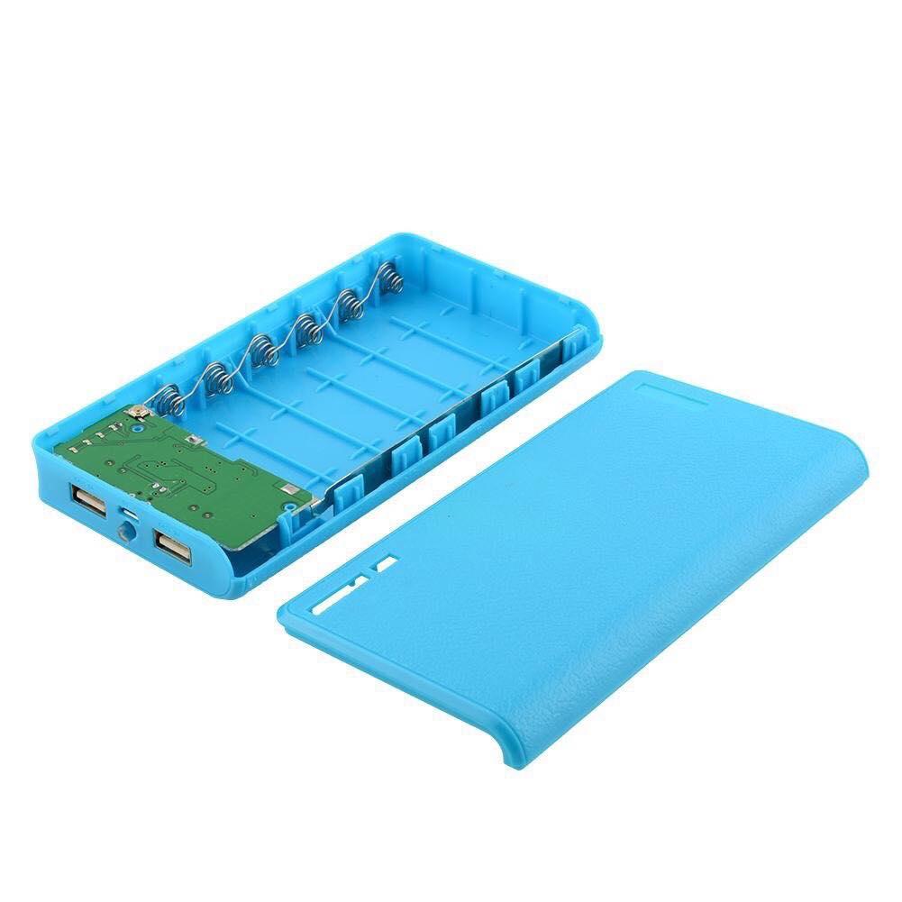 Box  Sạc Dự Phòng USB 18650 Chất Lượng Cao 6 cell.