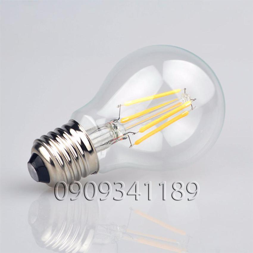 Bộ 10 đèn led giả sợi tóc Edision G45 4W ánh sáng vàng