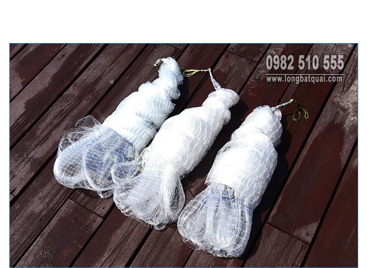 Chài Cước Thái Lan Dài 3m Bung 5m nặng 3kg
