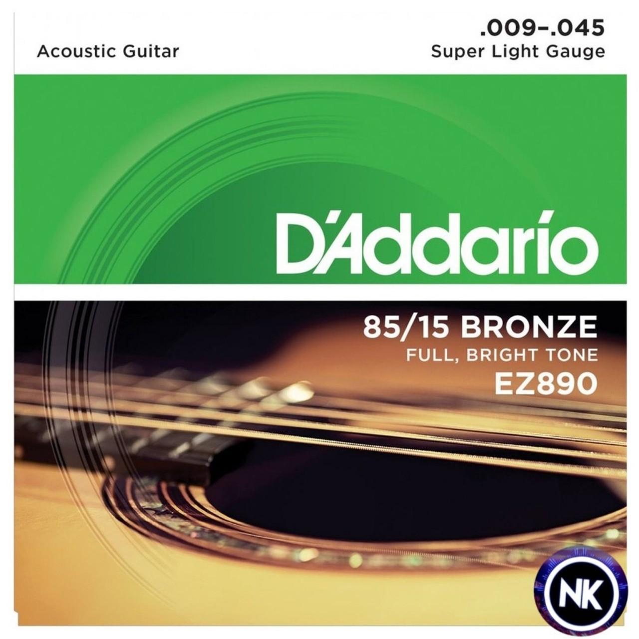 BỘ DÂY ĐÀN GUITAR ACOUSTIC D’ADDARIO cao cấp