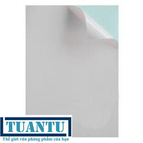 Decal A4 đế xanh (giấy nhám)