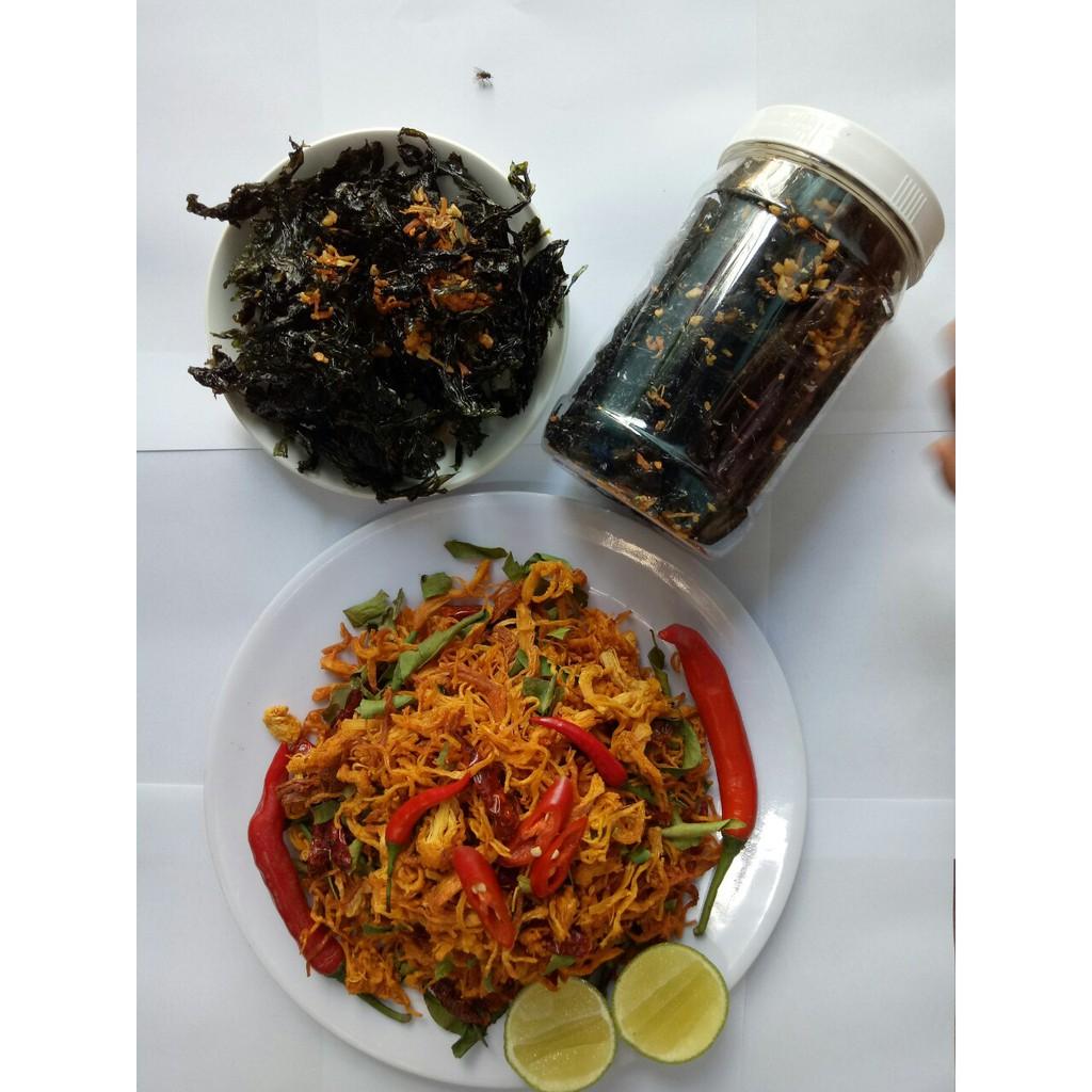 500G Khô Gà Lá Chanh Tặng 1 Hũ Rong Biển Cháy Tỏi