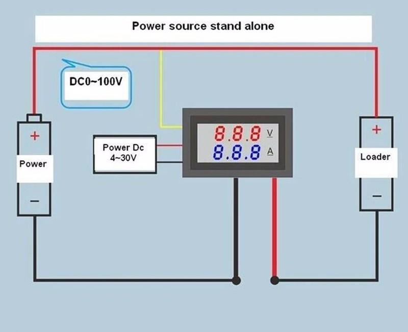Đồng Hồ Đo Dòng Điện 10A 100V