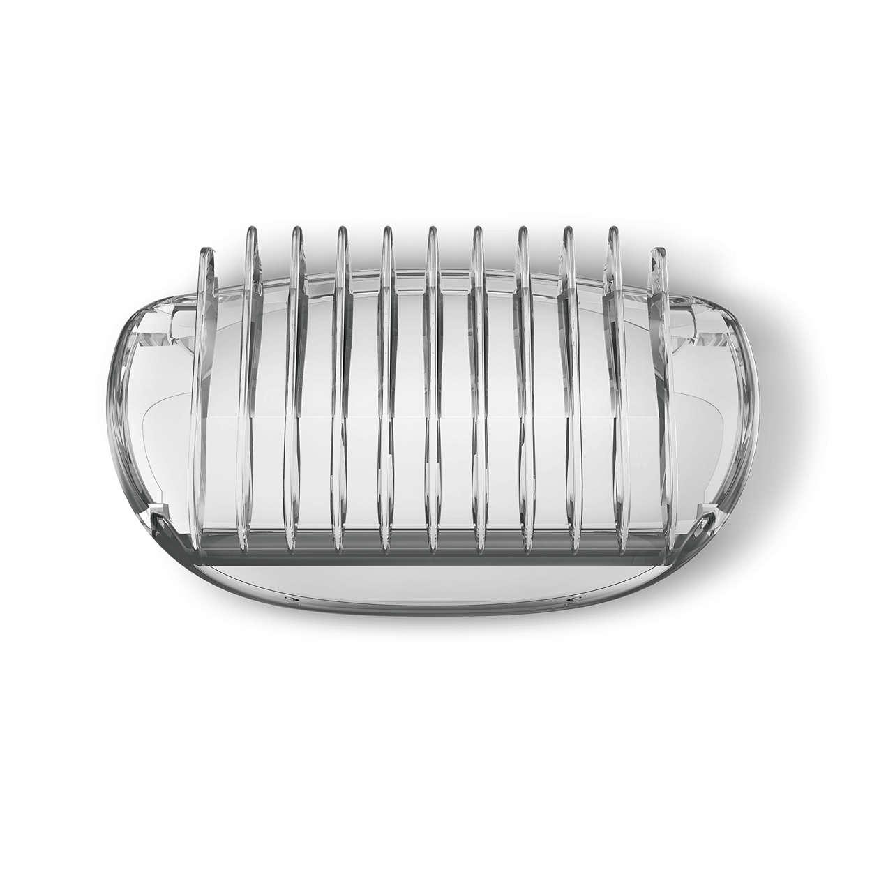 Máy làm sạch lông dành cho nữ Philips HP6341 (Trắng hồng) - hàng nhập khẩu