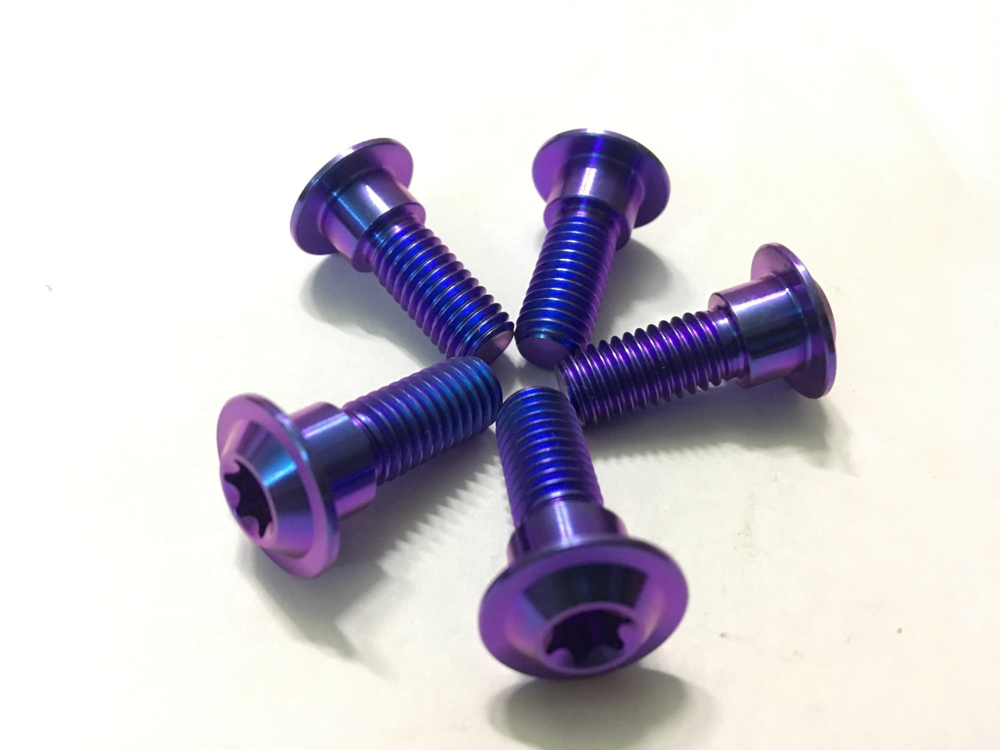 5 ỐC TITANIUM GR5 gắn Đĩa trước Exciter 150