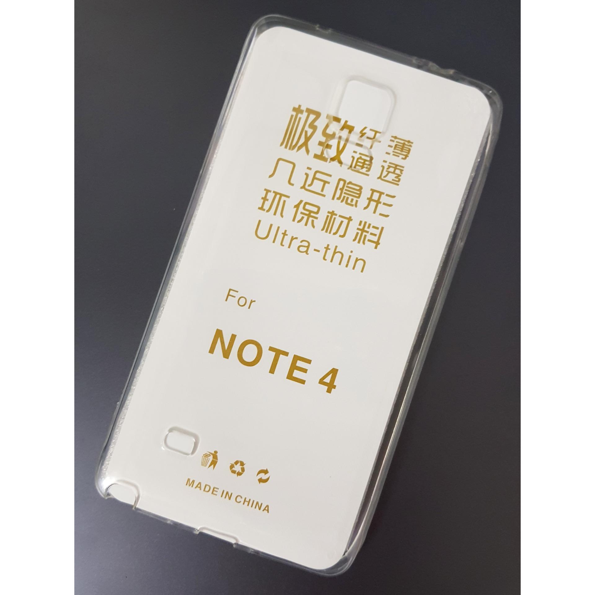 Ốp Lưng Samsung Galaxy Note 4 Dẻo Silicon Mỏng Trong Suốt