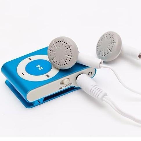 Bộ Máy nghe nhạc MP3 (Đen) và tai nghe (Trắng)