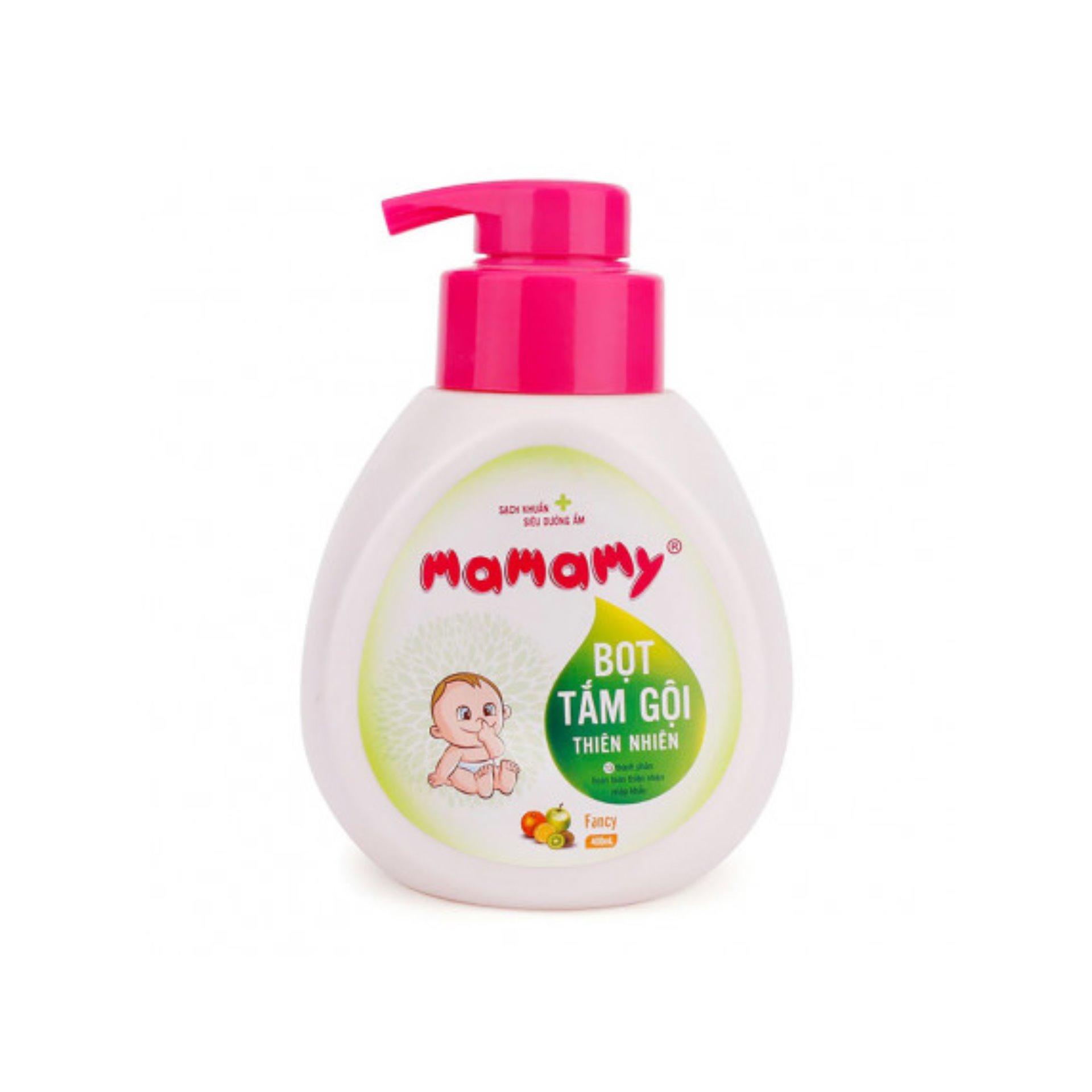 Bọt tắm gội Mamamy Fancy 400ml