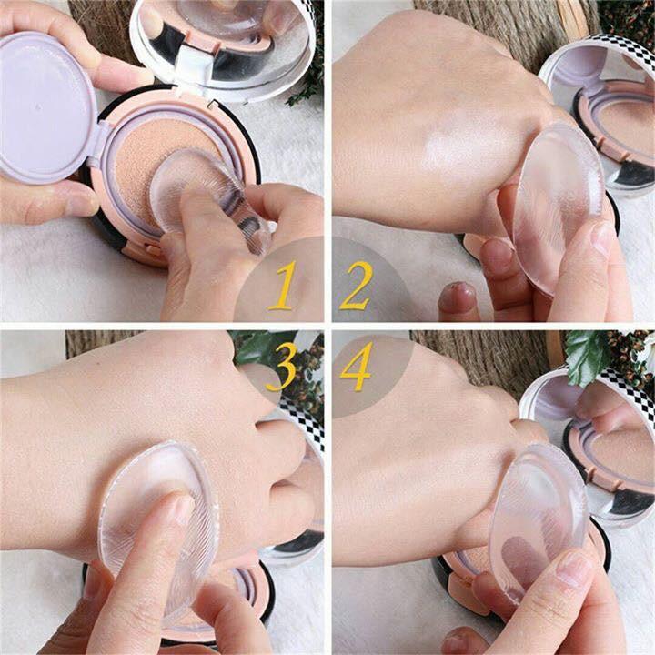 Miếng mút tán kem nền Silicon Puff