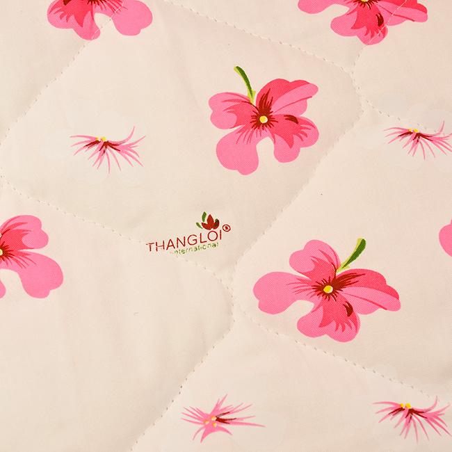 Bộ Drap Cotton Thắng Lợi 1,6 M X 2m Kèm Mền Chần Gòn {5 MÓN }CHUẪN LOGO