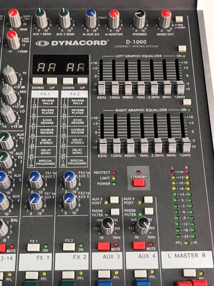 Bàn Mixer DYNACORD D1000