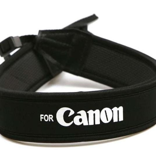 [HCM]Dây đeo chống mỏi JYC for Canon (Đen phối trắng).