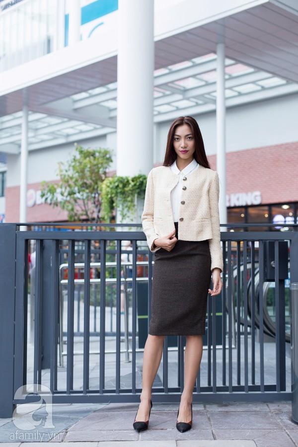 [HCM]Chân Váy Bút Chì Qua Gối Xẻ Trước