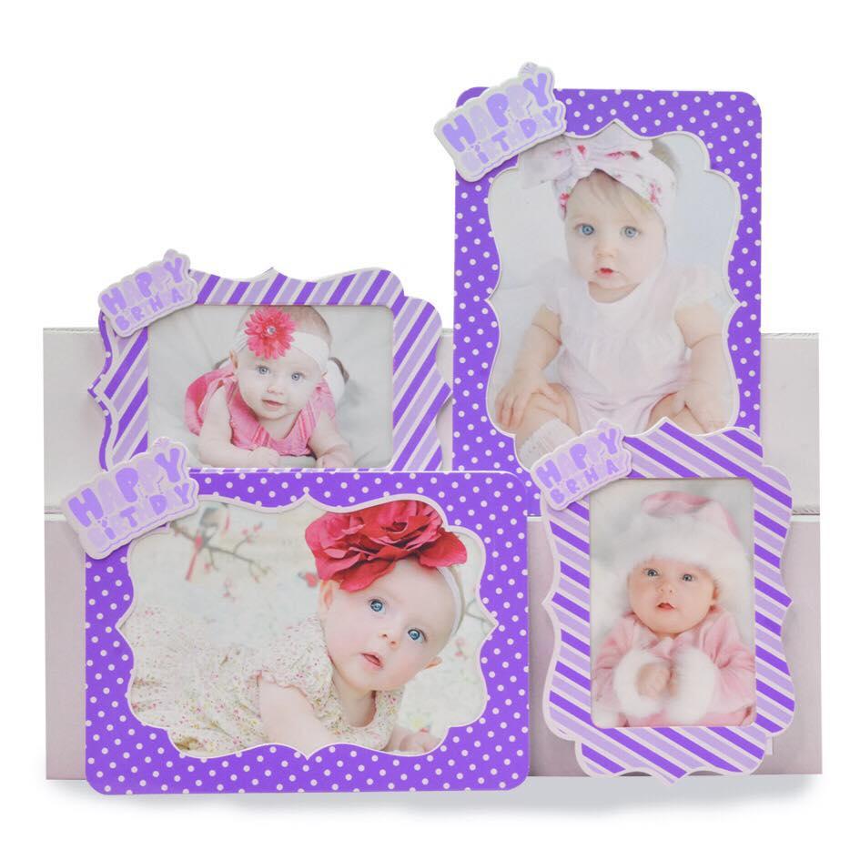 Set 2 khung ảnh sinh nhật cho bé