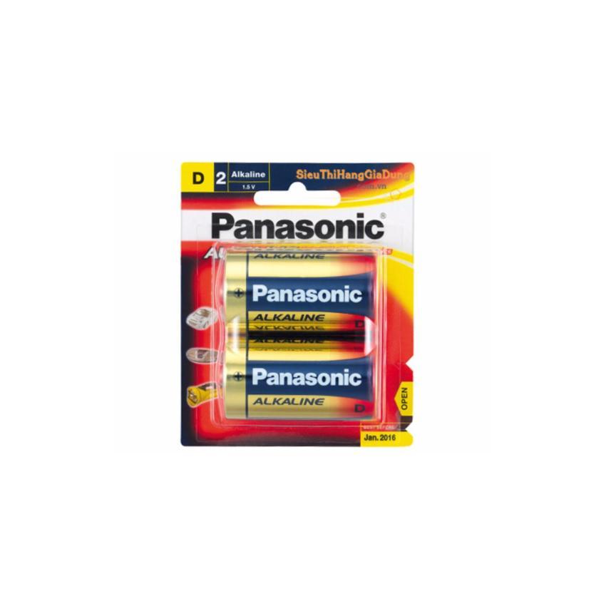 Vỉ 2 Pin Panasonic Alkaline D LR20T/2B  