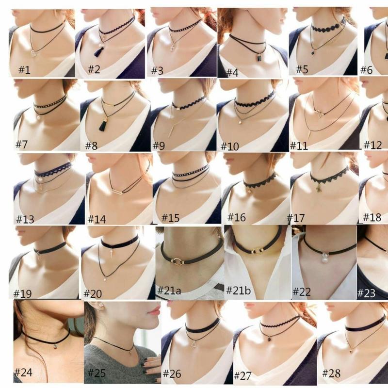 Bộ 12 vòng cổ choker