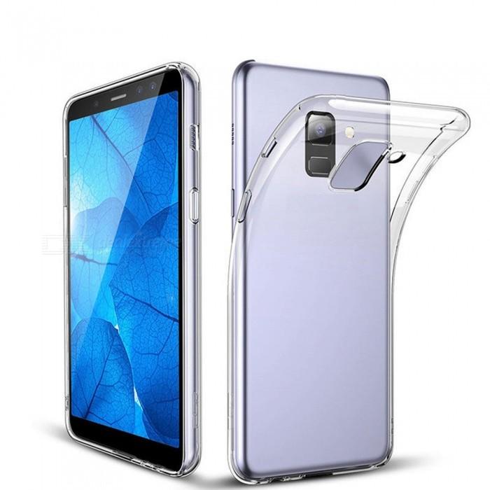Ốp Silicon 0.33mm cho Samsung A6 2018 (trong suốt)