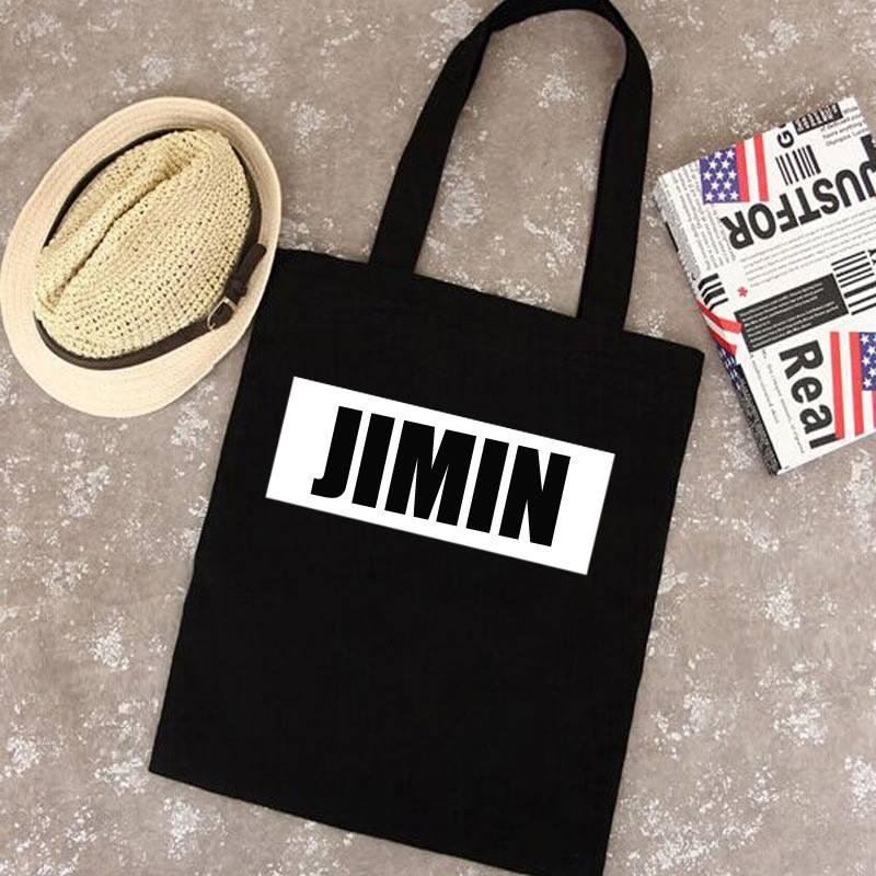 Túi vải đeo vai BTS unisex