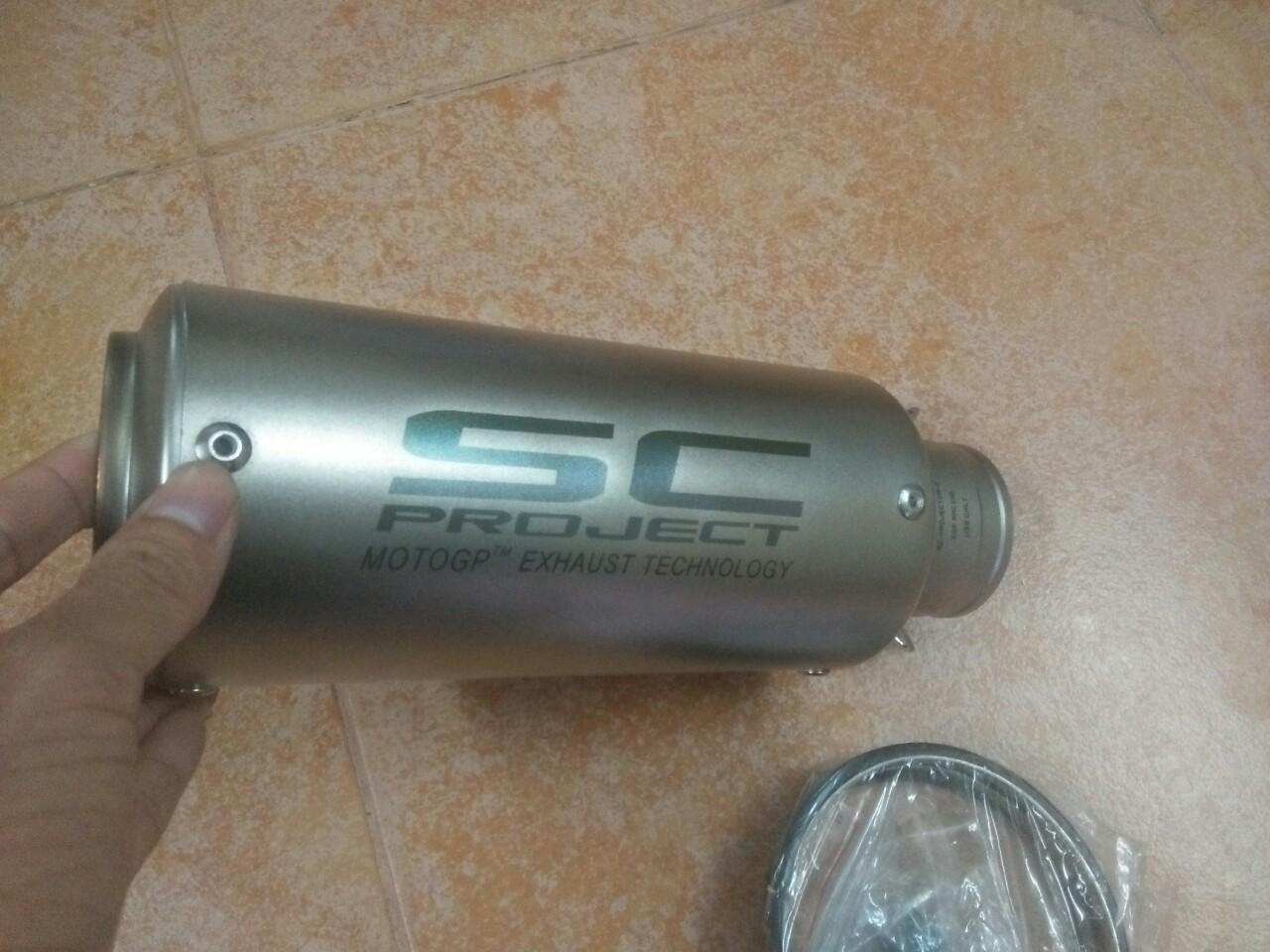 Pô xe máy SC phân khối lớn dành cho xe trên 150cc