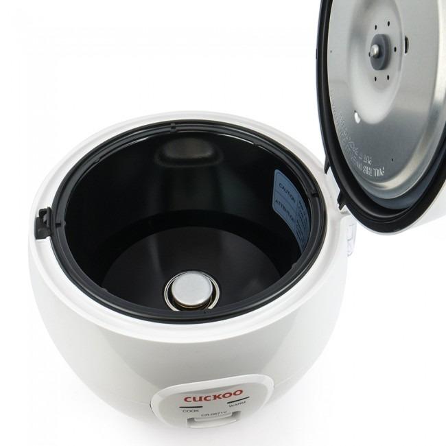 Nồi Cơm Điện Cuckoo CR-0671V 1L 500W (Trắng Phối Tím)