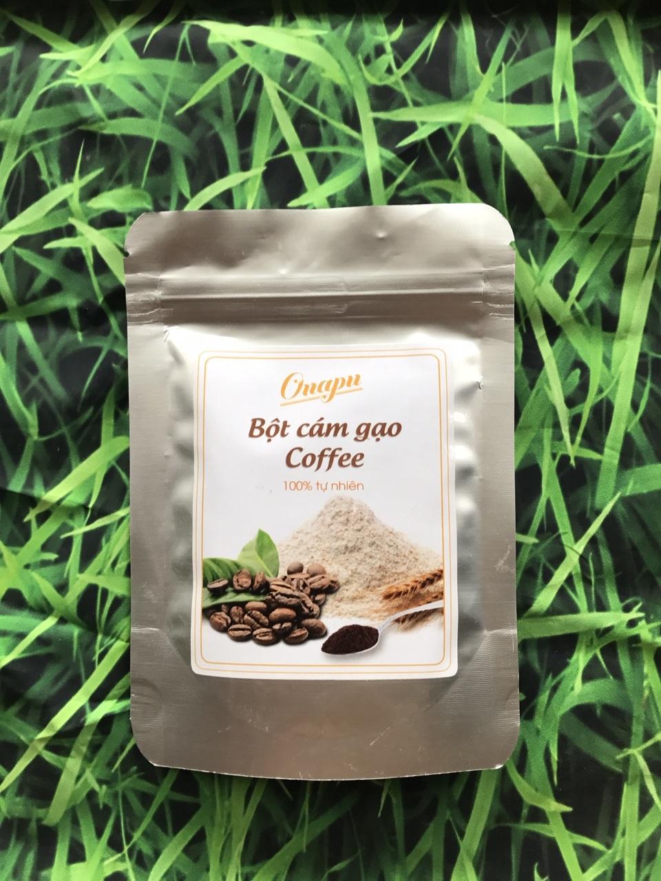 [HCM]Bột cám gạo cafe nguyên chất onapu 100gram