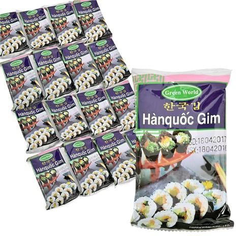 COMBO 20 GÓI RONG BIỂN ĂN LIỀN CHO BÉ