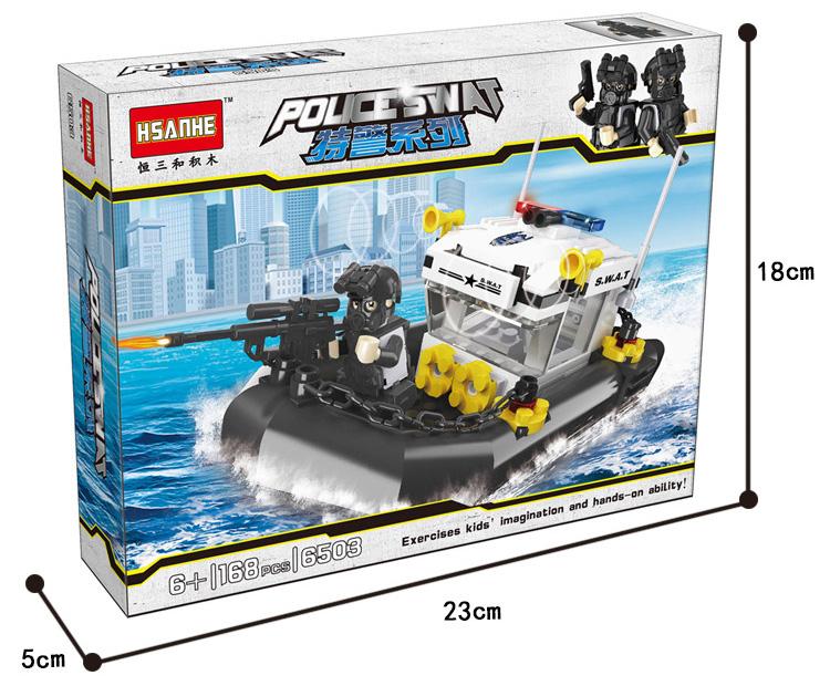 Lắp ráp Lego biệt đội đặc nhiệm SWAT - 6503