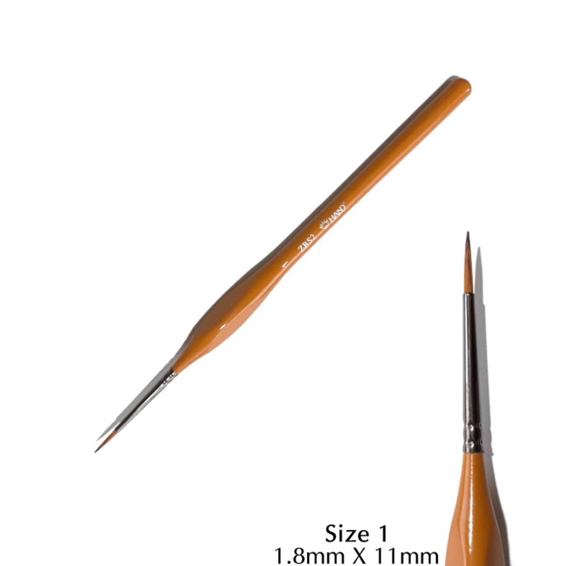 [HCM]SỐ 1 - CỌ VẼ MÀU NƯỚC ĐẦU TRÒN HAND ZBS2