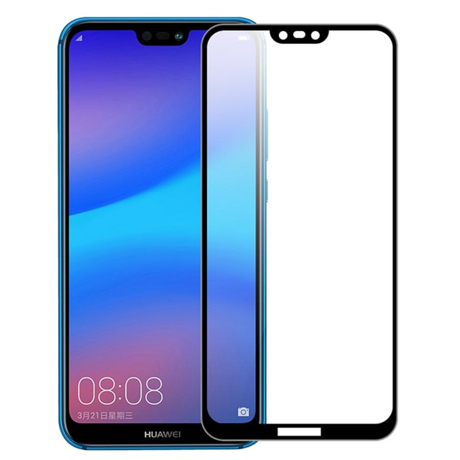 Miếng dán cường lực 5D full màn cho Huawei Nova 3i (Đen)