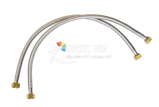 Bộ 2 dây cấp nước Zento ZDC402 (Bạc)