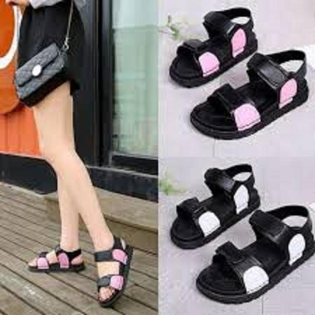 Sandal quai ngang vải dù hàng đẹp