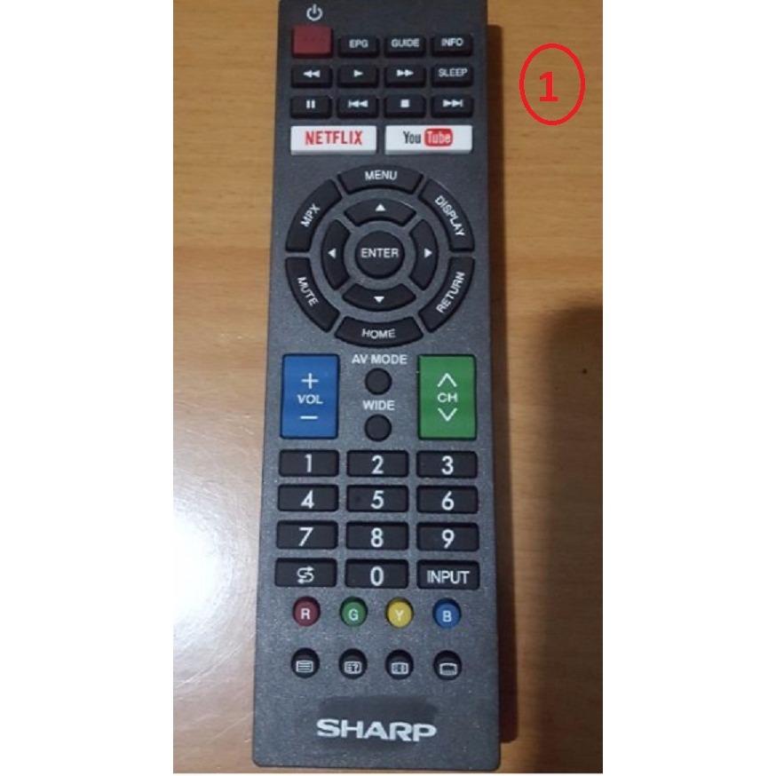 Điều khiển tivi Sharp smart